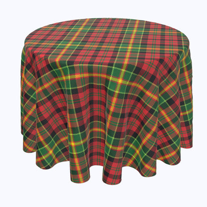 Christmas Plaid Rounds